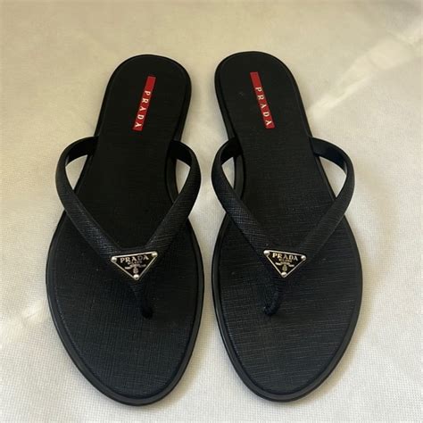 fake prada flip flops|prada ankle strap platform sandals.